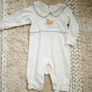 Little English Playsuit 6mo.